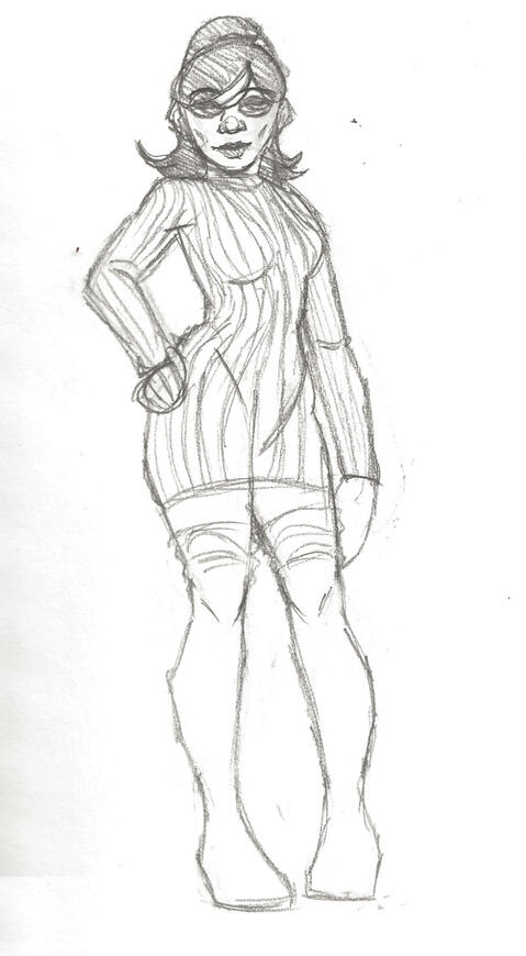 Sketchy Fullbody - $10 (no shading)